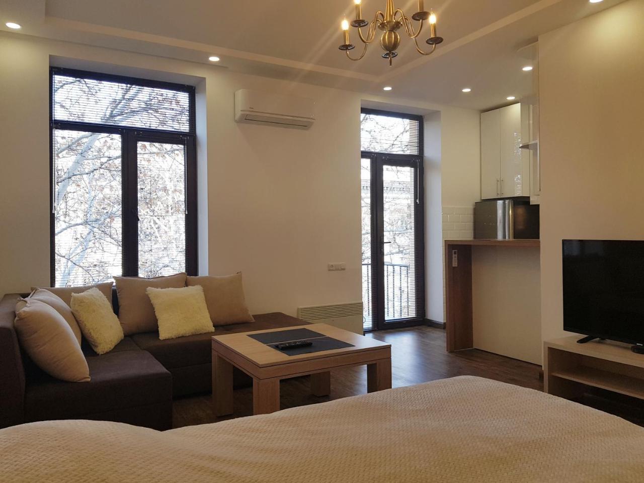 Cascade White Luxury Apartment Jerevan Eksteriør bilde